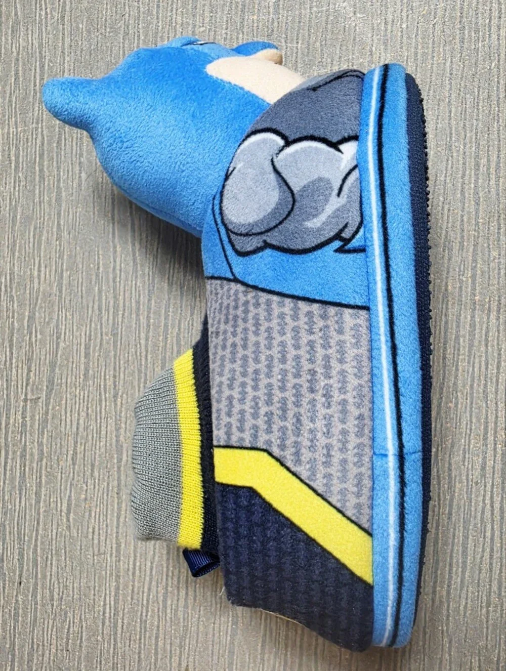 DC Comics Batman Superman Superhero Kid Boy Plush Slippers House Shoe Size 11-12